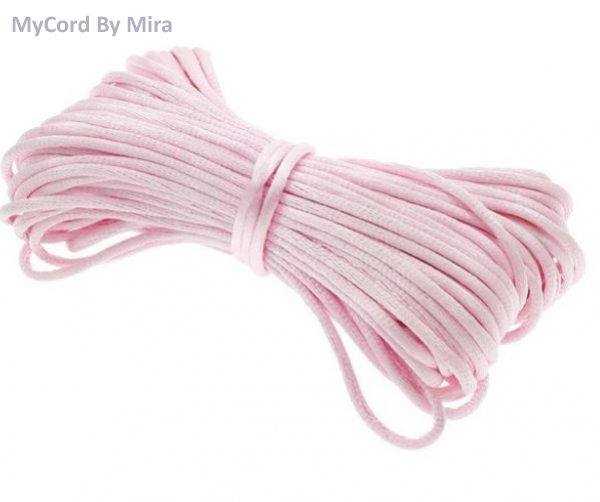 Satinband Durchmesser 3mm, Farbe ROSA